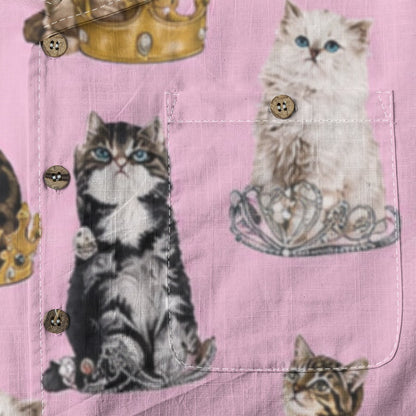 Kitty Button Up