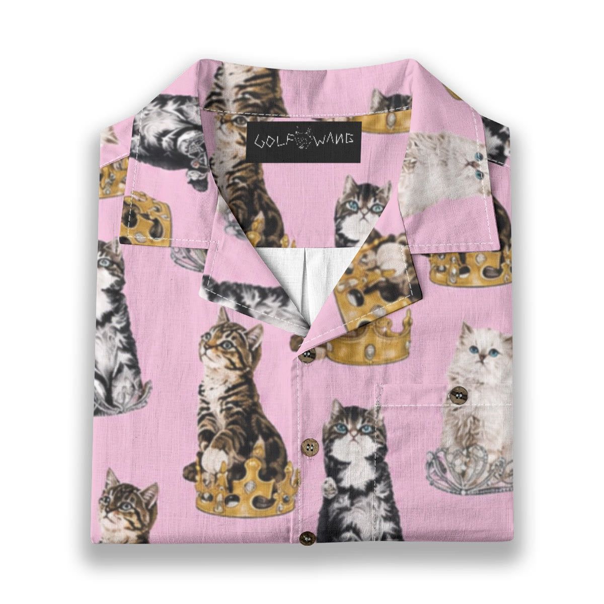 Kitty Button Up