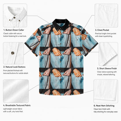 Cherry Bomb Button Up
