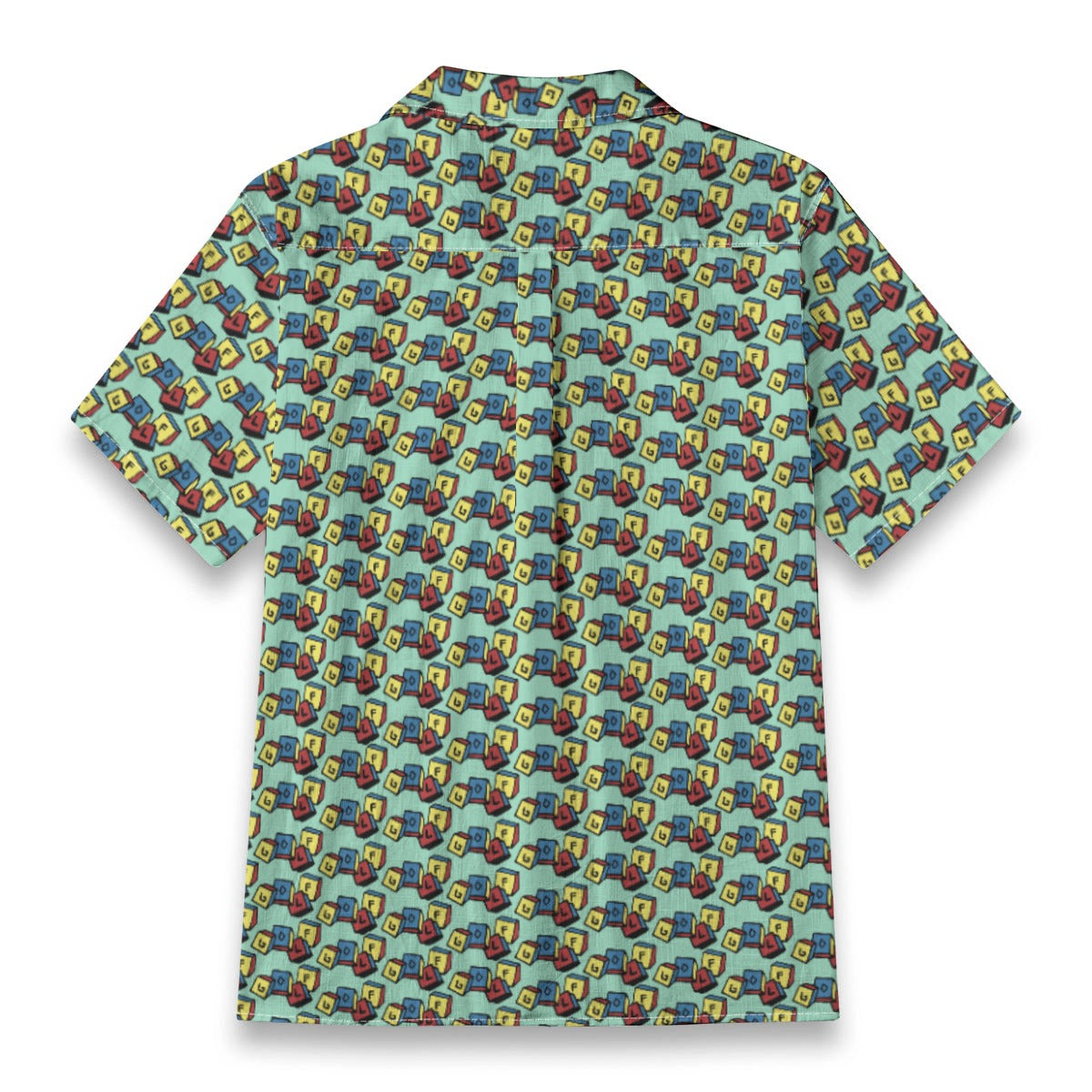 Golf Blocks Button Up