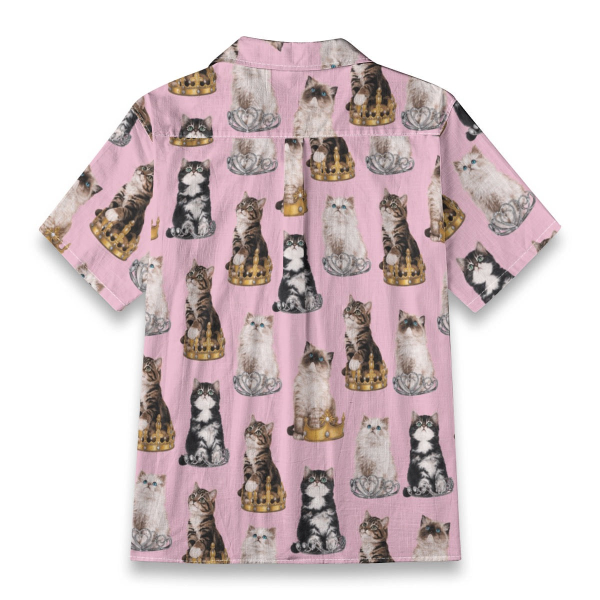 All-Over Print Men's Casual Hawaiian Short Sleeve Shirt | 140GSM Slub Cotton