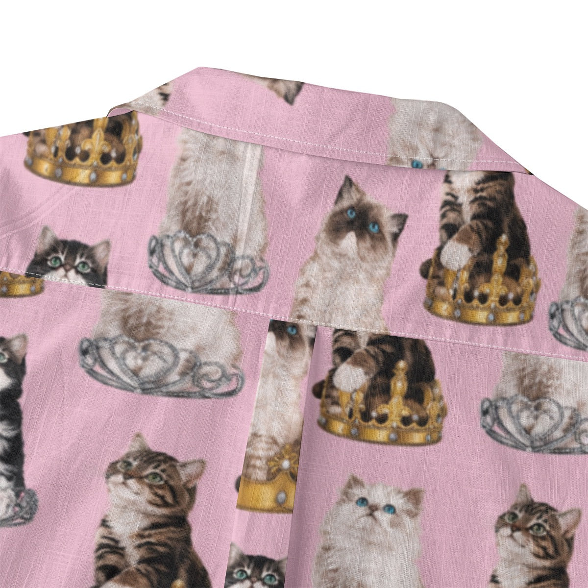 All-Over Print Men's Casual Hawaiian Short Sleeve Shirt | 140GSM Slub Cotton