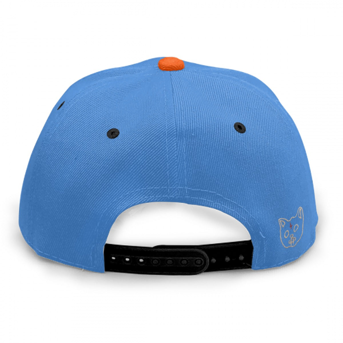 Golf Blue and Orange Cap (No Patch)