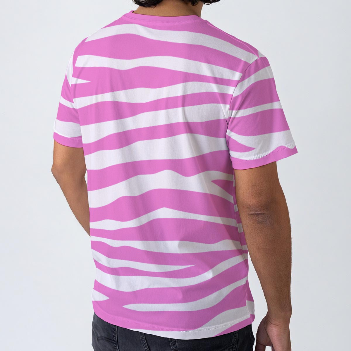 GOLF - Tiger Tee (Pink and White)