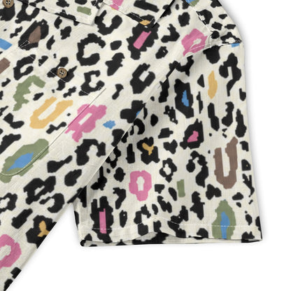 Digi Leopard Button Up