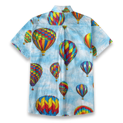 Hot Air Balloon Button Up