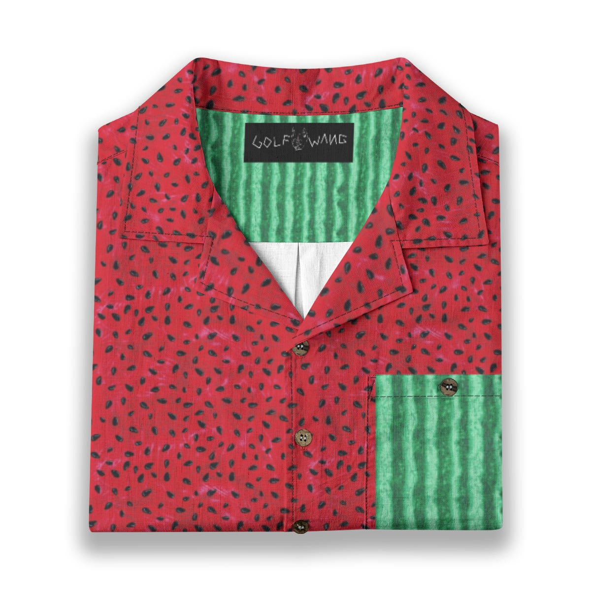 Inverted Watermelon Button up