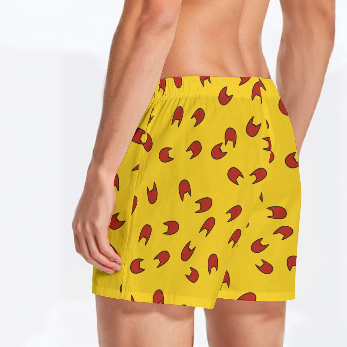 Kill Cat Boxers (Yellow/Red)