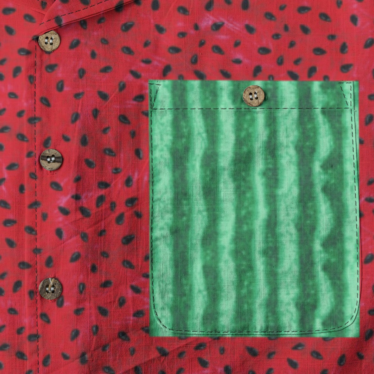 Inverted Watermelon Button up