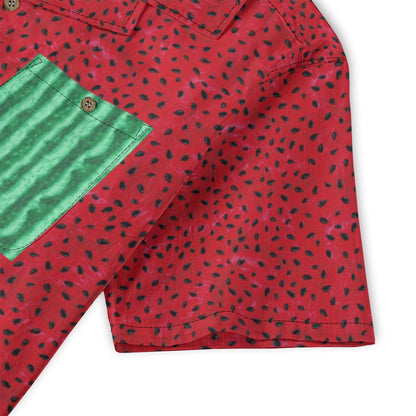 Inverted Watermelon Button up