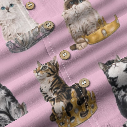 Kitty Button Up
