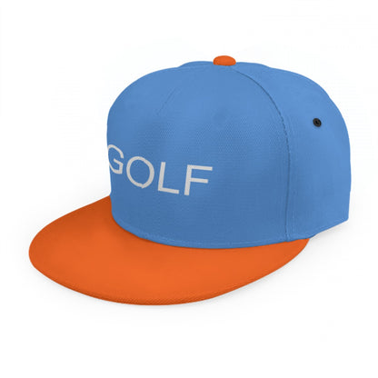 Golf Blue and Orange Cap (No Patch)