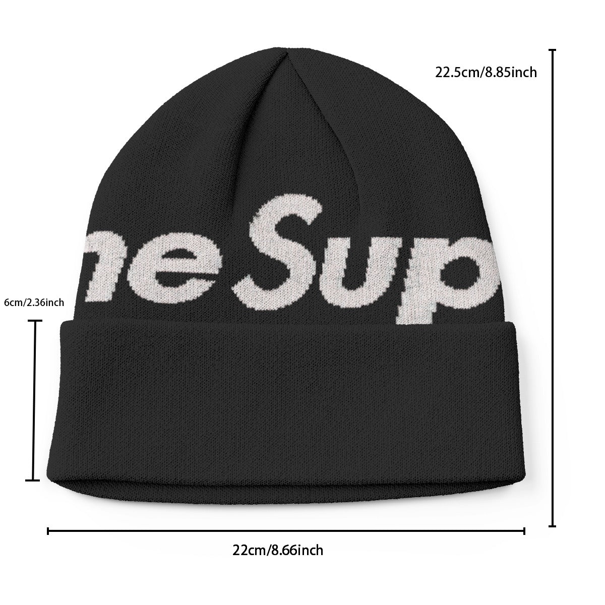 Black Sup Beanie