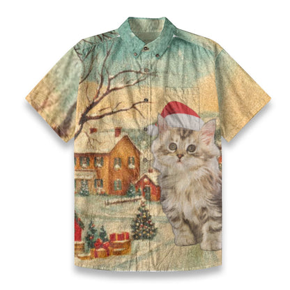 Santa Cat Shirt