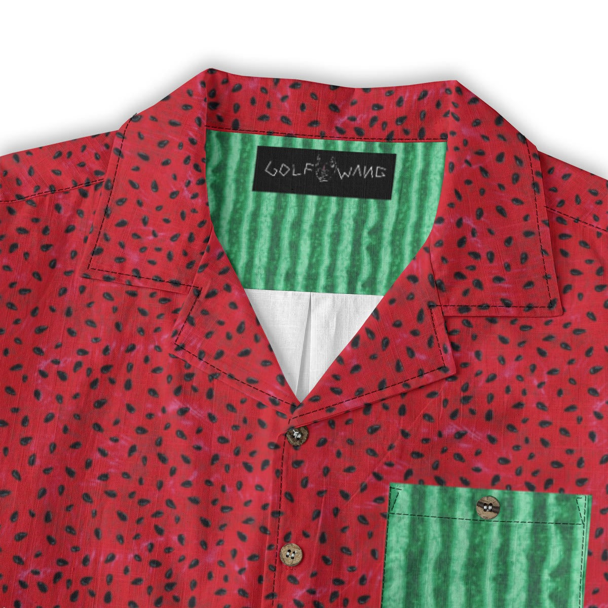 Inverted Watermelon Button up