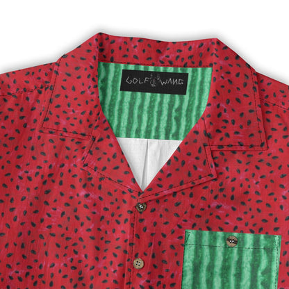 Inverted Watermelon Button up
