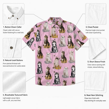 Princess Kitty Button Up