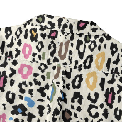 Digi Leopard Button Up