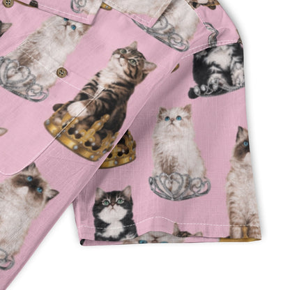 All-Over Print Men's Casual Hawaiian Short Sleeve Shirt | 140GSM Slub Cotton