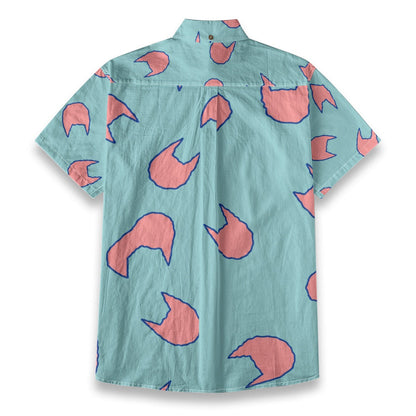 Kill Cat Button Up Cotton Candy Color