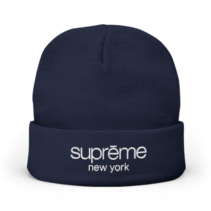 Box Logo New York Beanie
