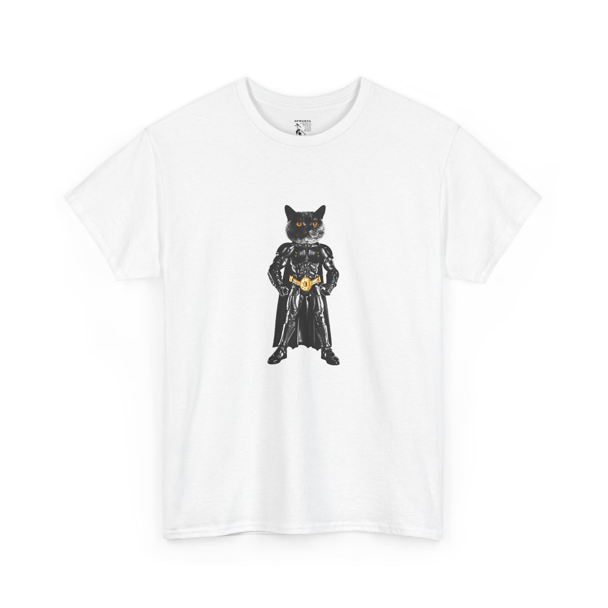 Cat-Man Figure Heavy Cotton Tee