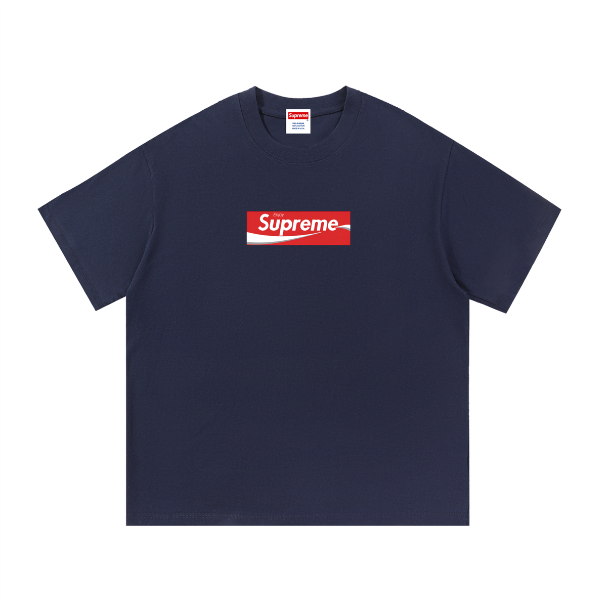 Cola Box Logo Cotton Tee