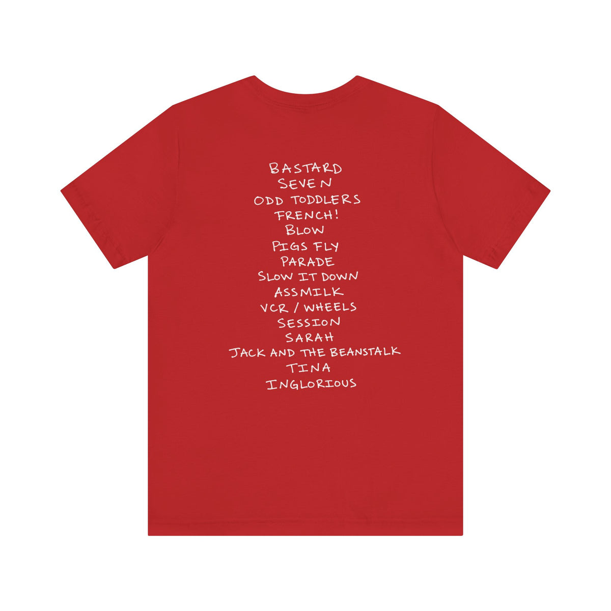 Bastard Tracklist Tee