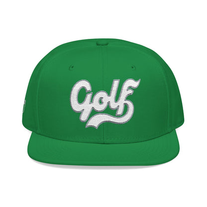 Cursive Golf Snapback