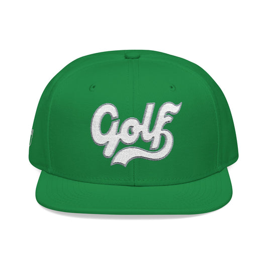 Cursive Golf Snapback