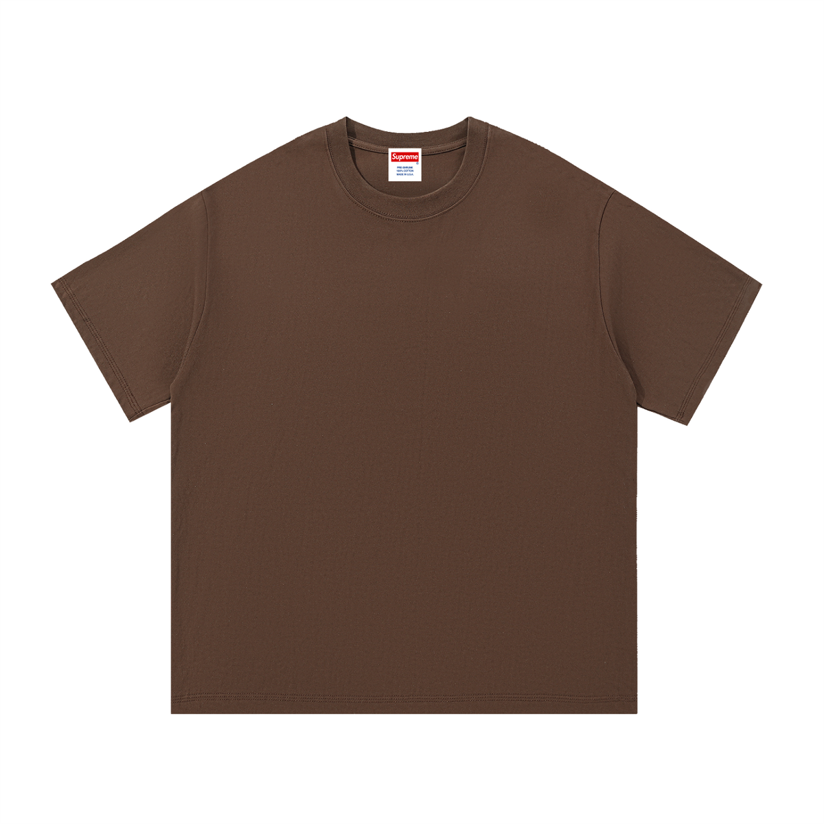 Box Logo Blank Cotton Tee