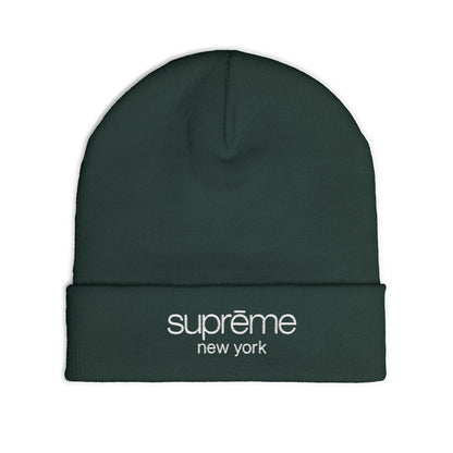 Box Logo New York Beanie