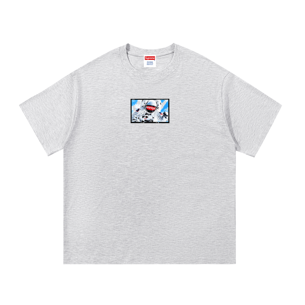 Astronaut Box Logo Cotton Tee