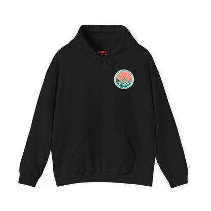 Okaga, CA Cafe Hoodie