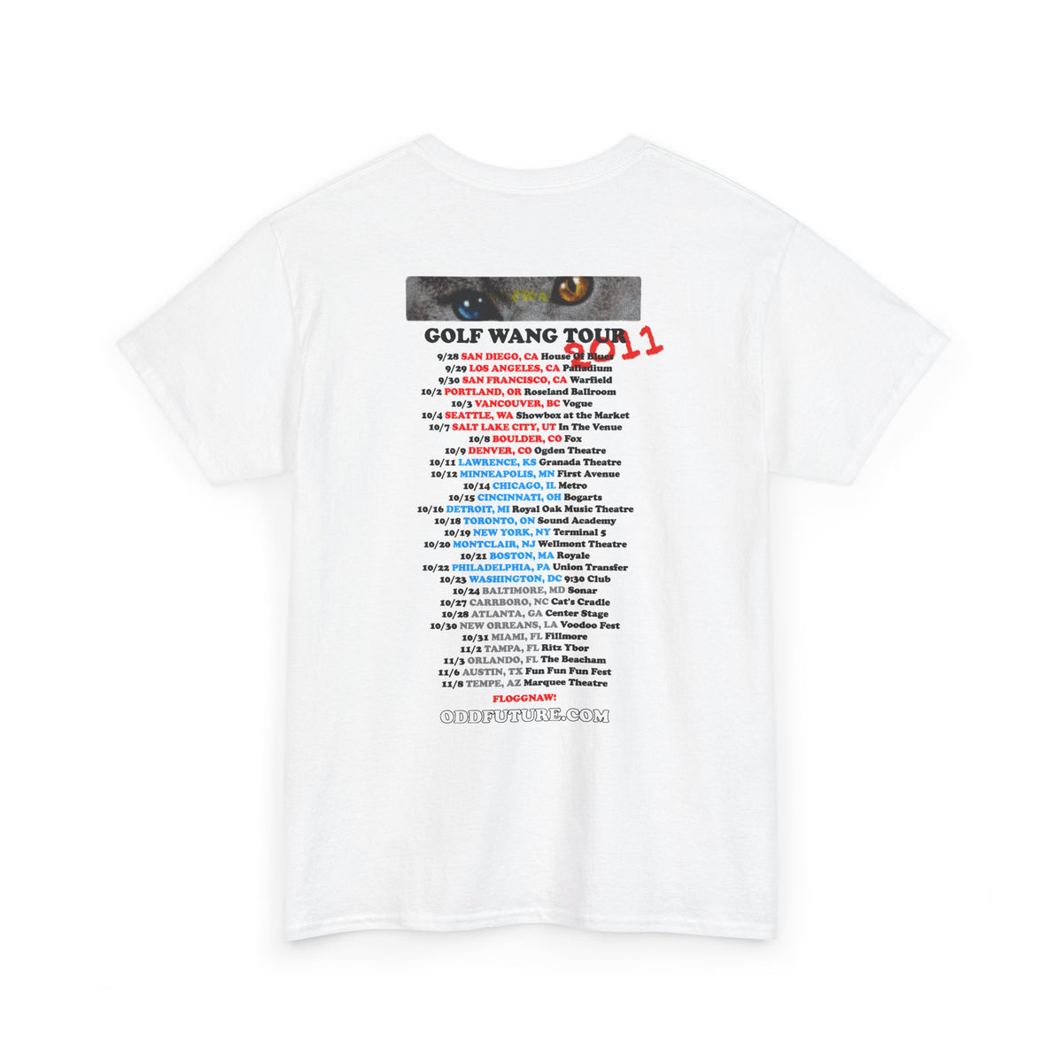 Golf Wang Tour 2011 Tee (Heavy)