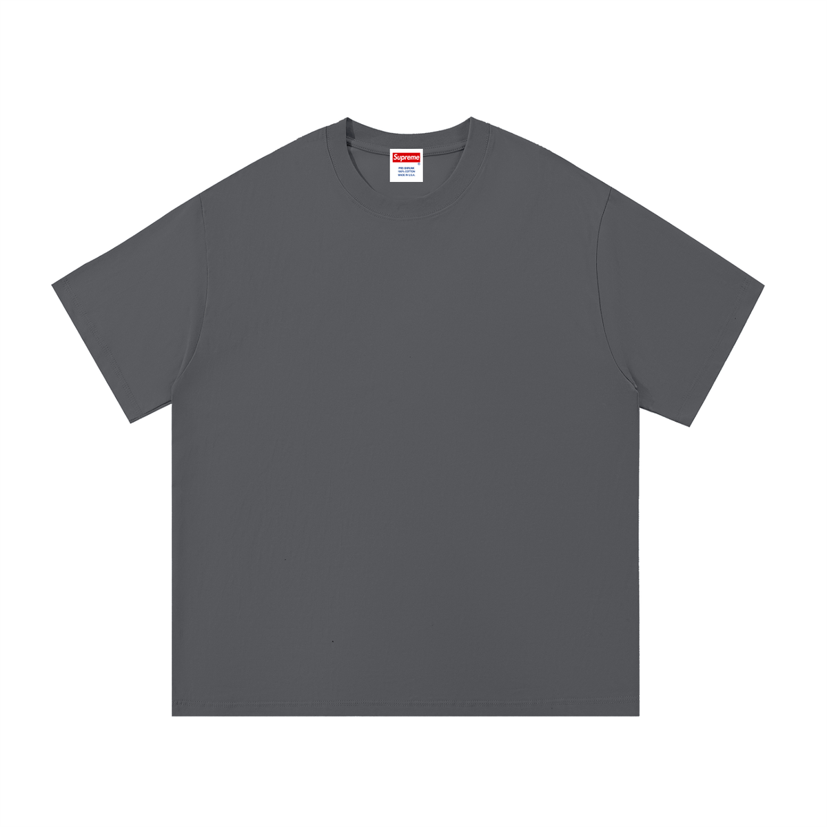 Box Logo Blank Cotton Tee