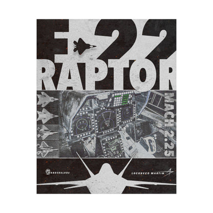 F-22 Raptor Poster