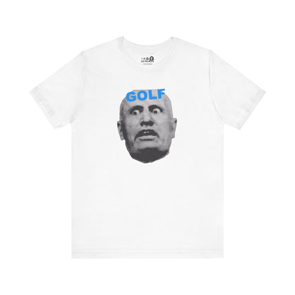 WHITE MUSSOLINI TEE