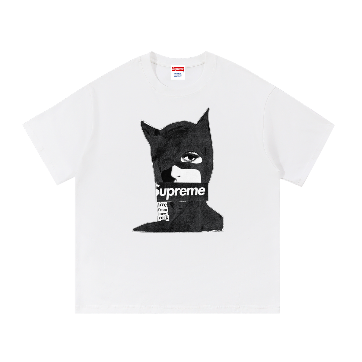 Cat Women Box Logo Cotton Tee