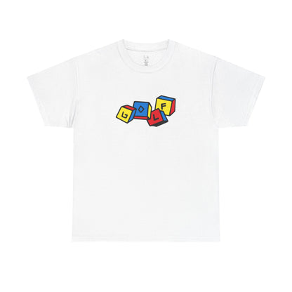 Golf Blocks Heavy Cotton Tee