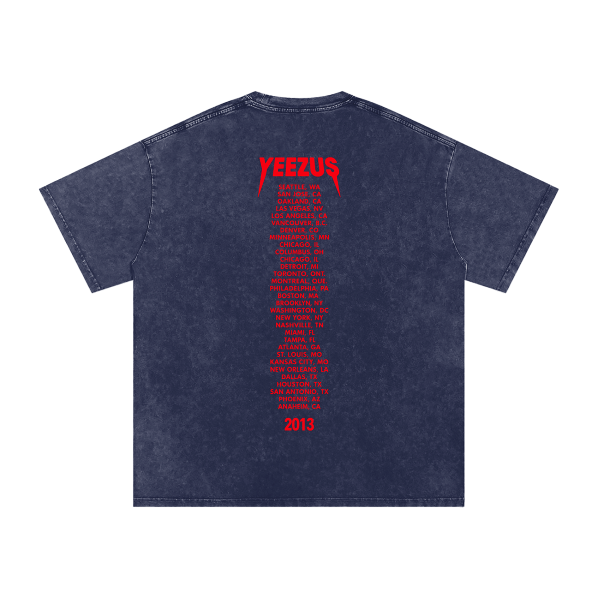 Yeezus Tour Tee 1