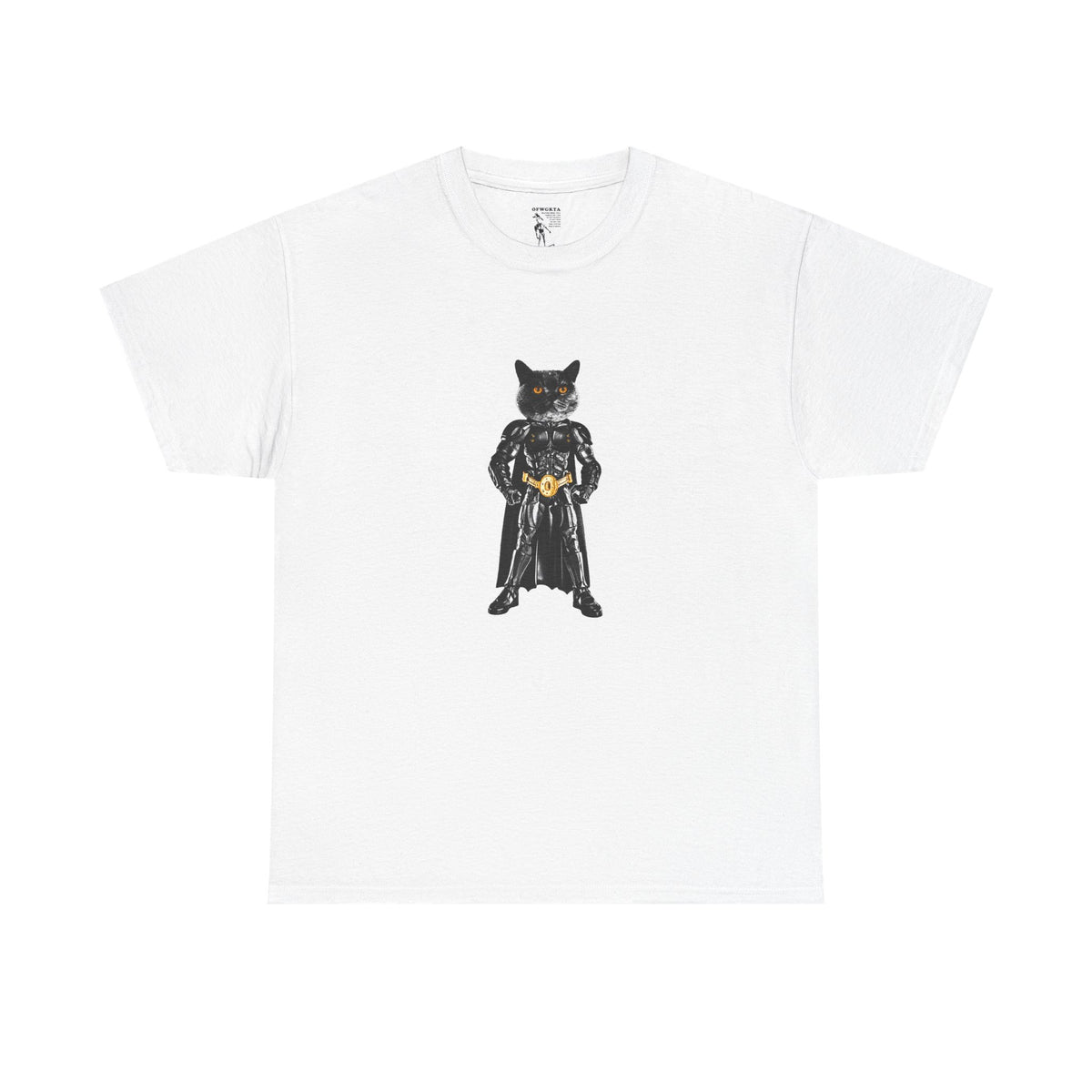 Cat-Man Figure Heavy Cotton Tee