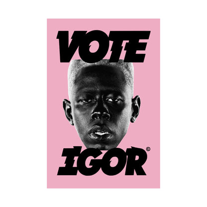 VOTE IGOR (PINK)