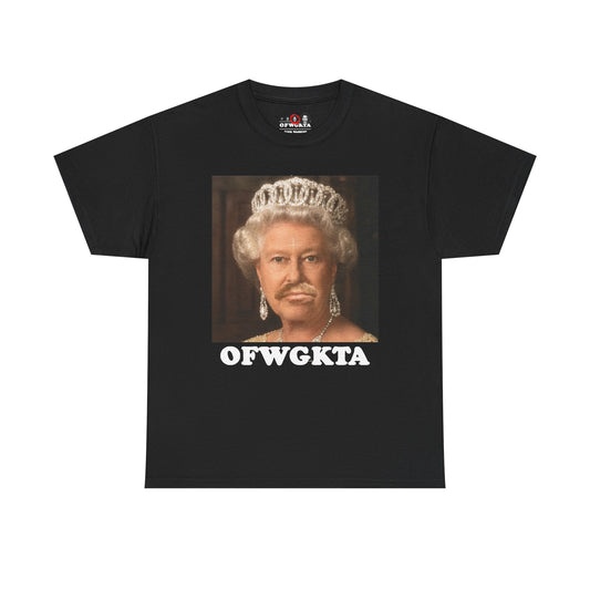 Queen Of England Mustache Tee
