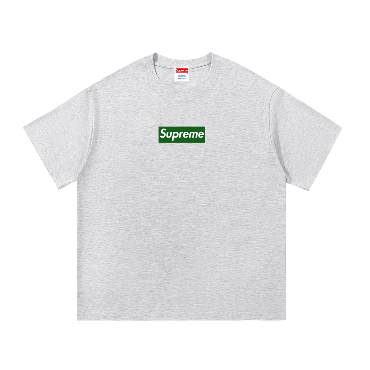 Green Box Logo Cotton Tee