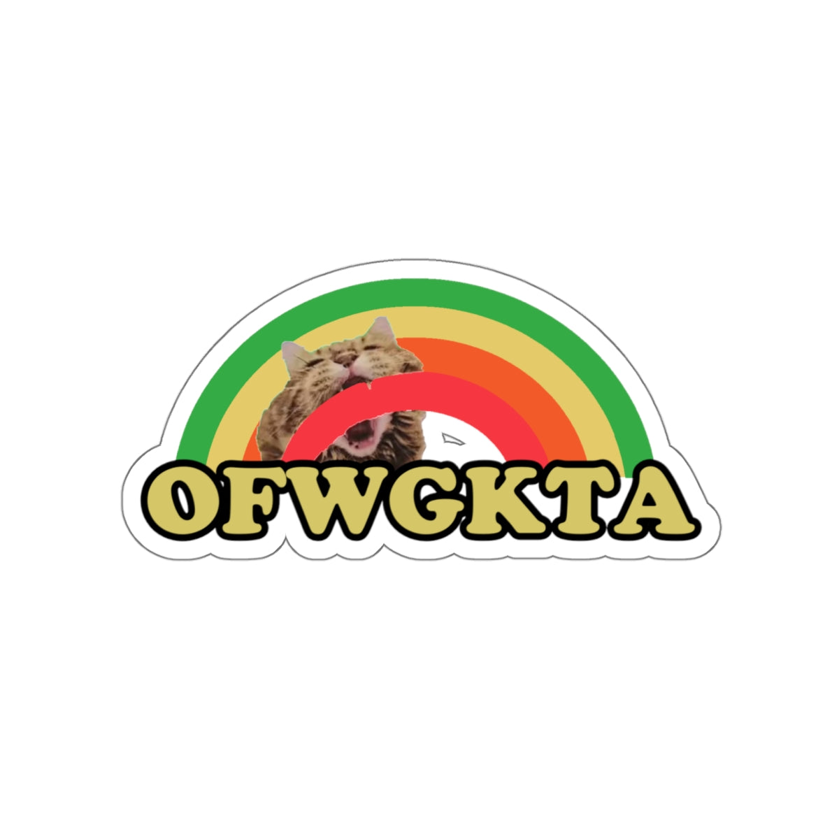 OFWGKTA Rainbow Sticker