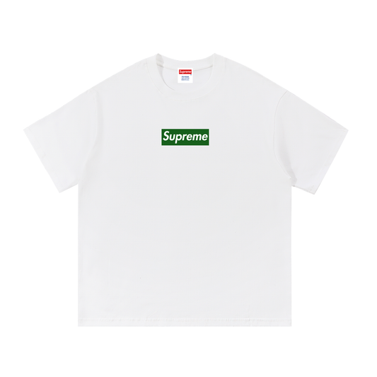 Green Box Logo Cotton Tee