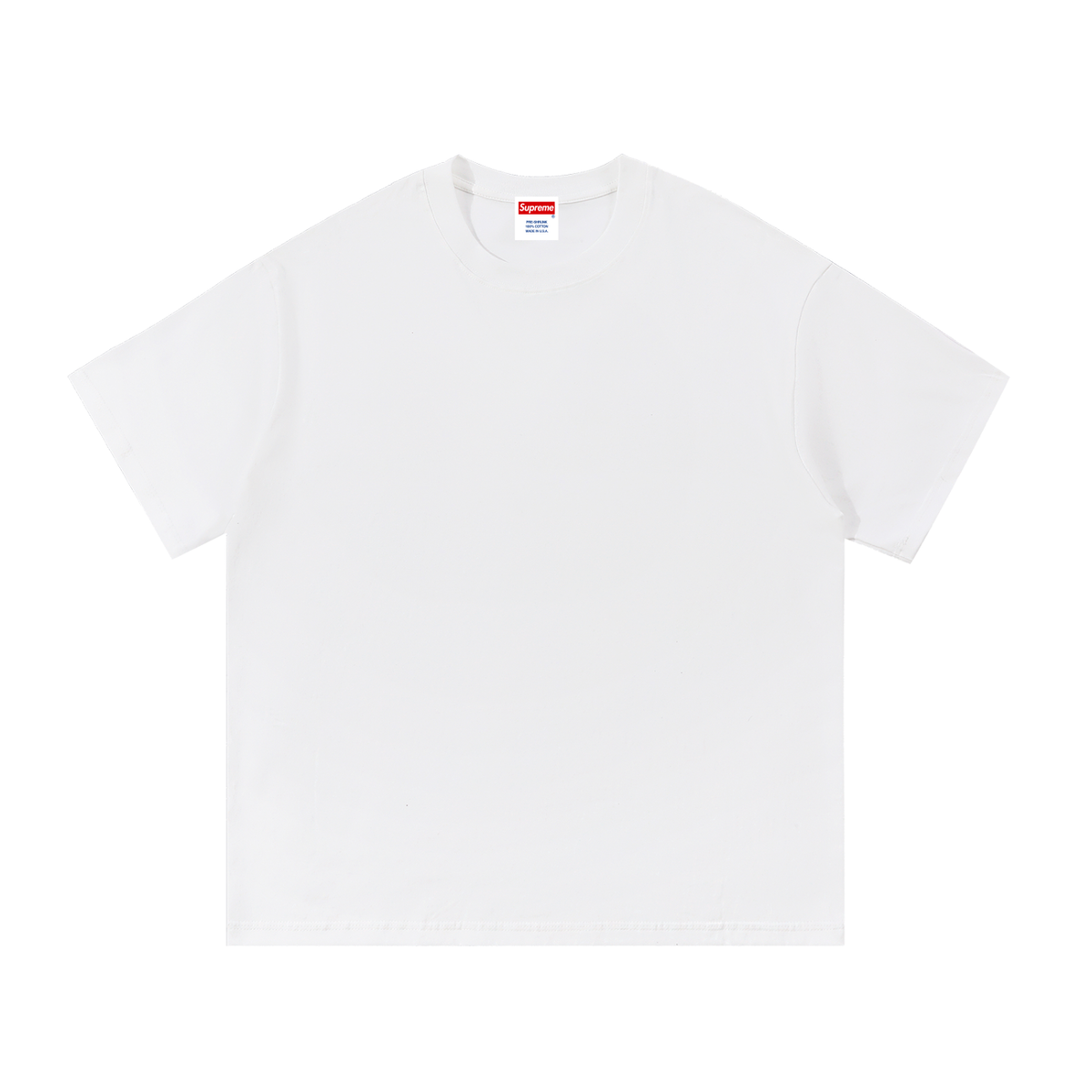 Box Logo Blank Cotton Tee
