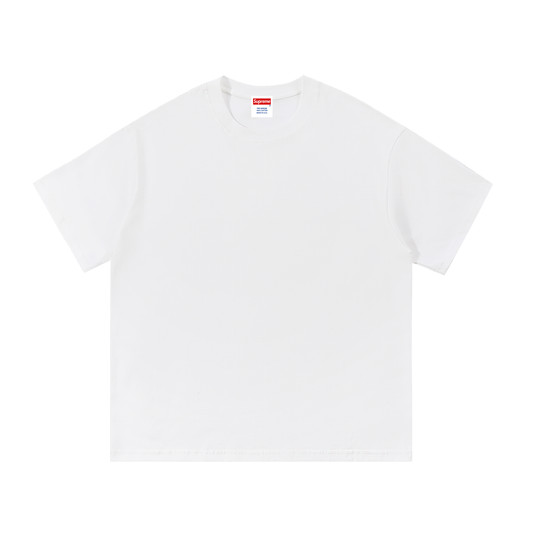 Box Logo Blank Cotton Tee