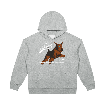 Jumping Dog Heavyweight Pullover Hoodie